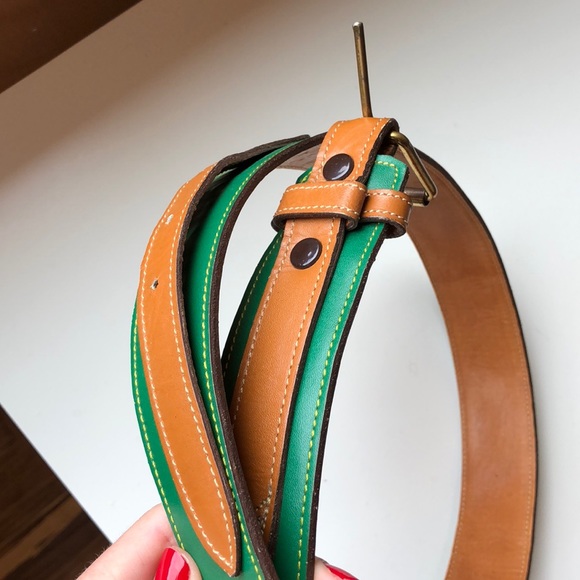 Ralph Lauren vintage western LEATHER belt - Picture 5 of 11